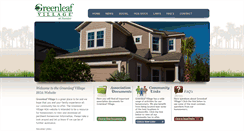 Desktop Screenshot of greenleafvillagehoa.info